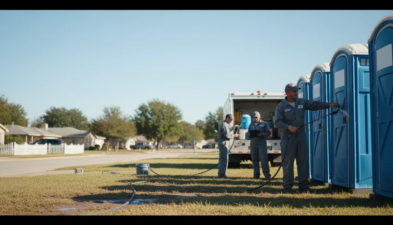 Long-Term Portable Toilet Rental in Elwin, IL near me